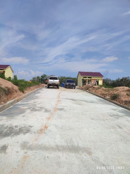 foto gerbang perumahan Griya hijau residence