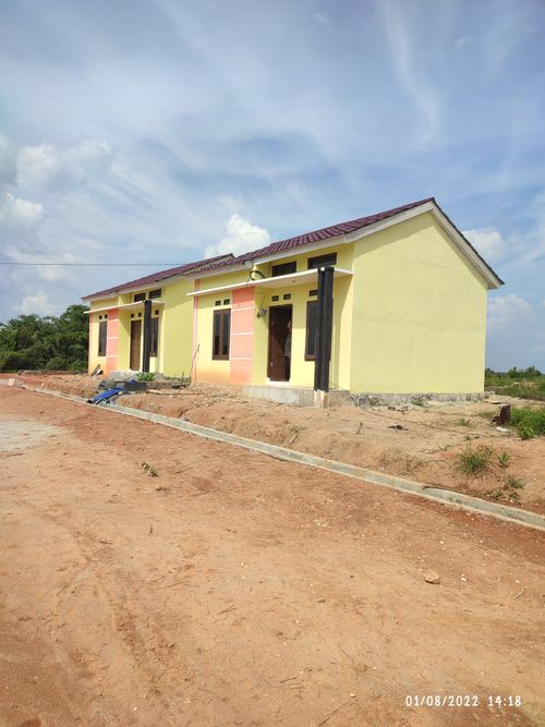 foto posisi tengah perumahan Griya hijau residence