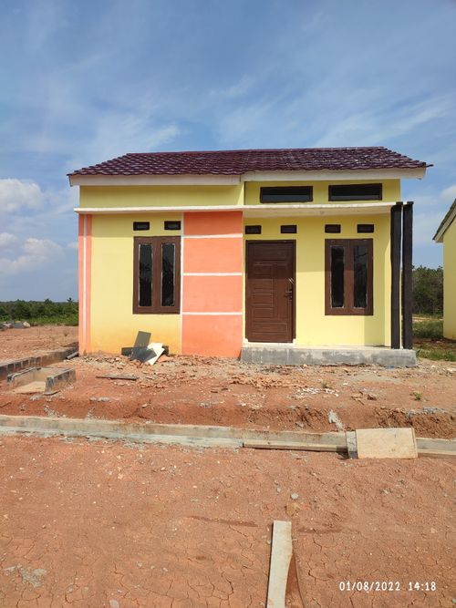 foto contoh rumah perumahan Griya hijau residence
