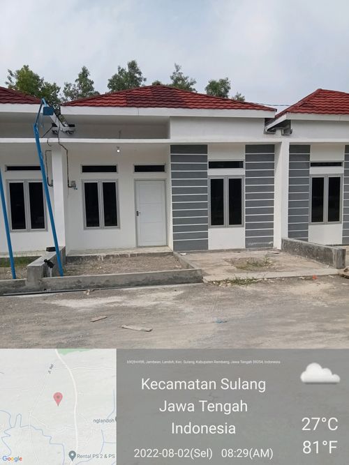 foto contoh rumah perumahan Landoh Residence