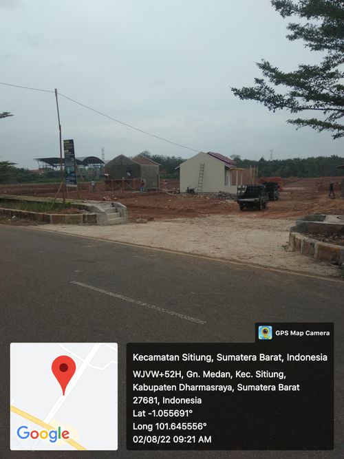 foto gerbang perumahan GRIYA AGUNG PERMAI III