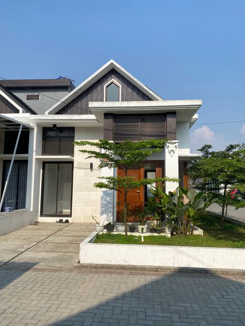 foto contoh rumah perumahan TJENDANA TOWNHOUSE