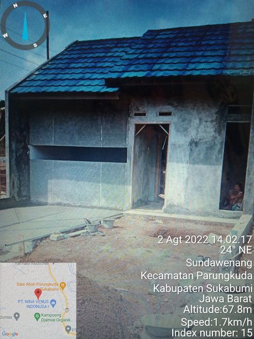 foto posisi tengah perumahan Green Emerald Parung Kuda