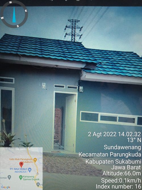 foto contoh rumah perumahan Green Emerald Parung Kuda