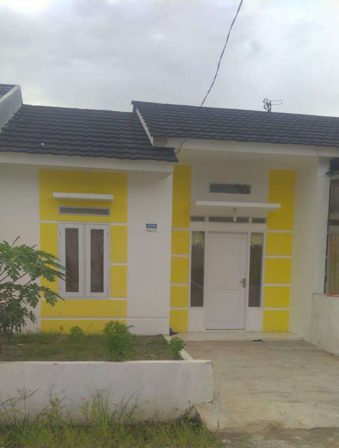 foto tampak rumah tipe 36 perumahan Siliwangi Regency 3