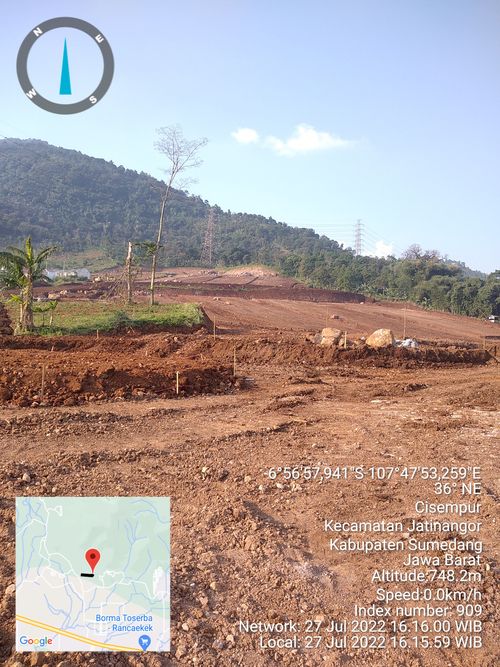foto posisi tengah perumahan KEANDRA CITY VIEW