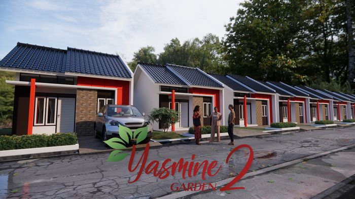 foto tampak rumah tipe 36 (subsidi) perumahan YASMINE GARDEN 2