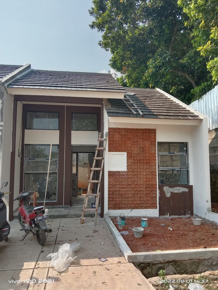 foto tampak rumah tipe 36/91 perumahan PADMA SERPONG