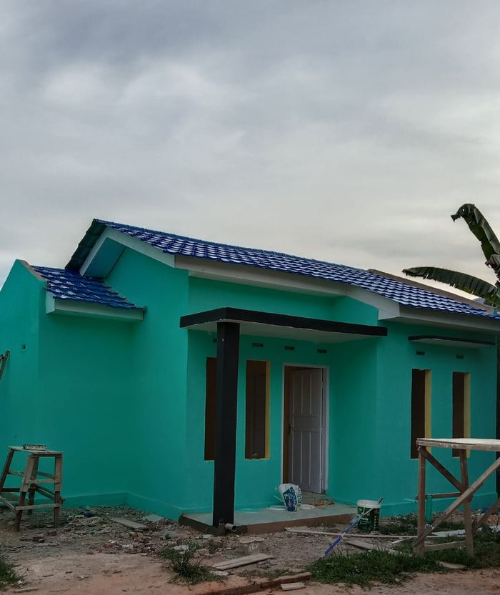 foto tampak rumah tipe 45 perumahan PERUMAHAN PESONA DUMAI