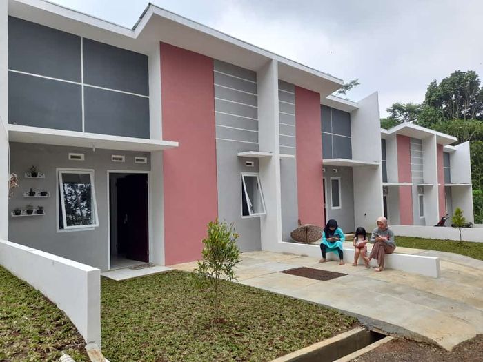 foto tampak rumah tipe 30/60 perumahan GRAHA SITU INDAH