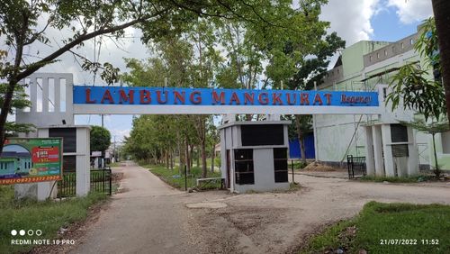 foto gerbang perumahan Lambung Mangkurat Regency Tahap 1