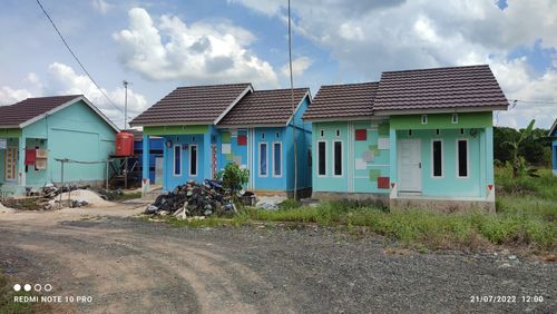 foto posisi tengah perumahan Lambung Mangkurat Regency Tahap 1