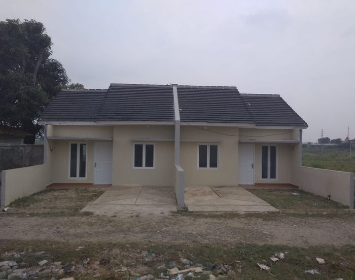 foto tampak rumah tipe 36/72 perumahan GREEN CIBARUSAH RESIDENCE