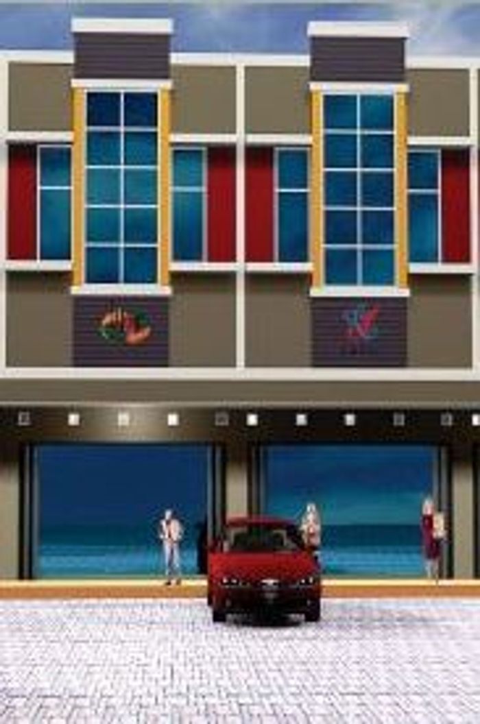 foto tampak rumah tipe Ruko 92/54 perumahan GREEN CIBARUSAH RESIDENCE