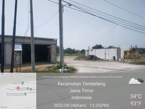 foto gerbang perumahan Ruko Puncak Permata sentul