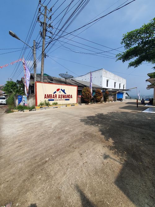 foto gerbang perumahan AMBAR ASWANDA RESIDENCE
