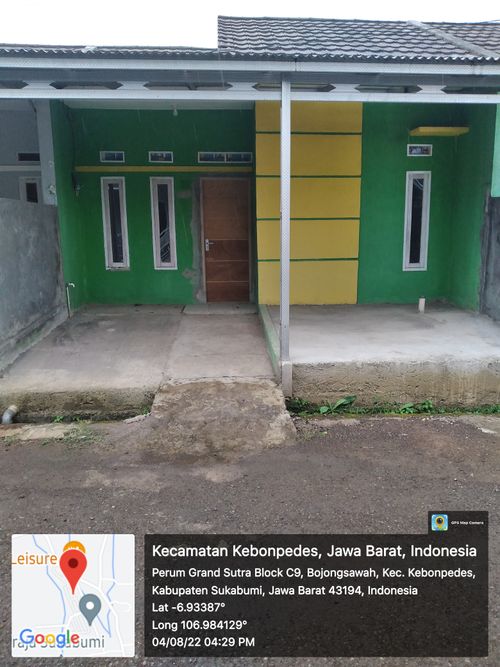 foto contoh rumah perumahan Grand Sutera Sukaraja