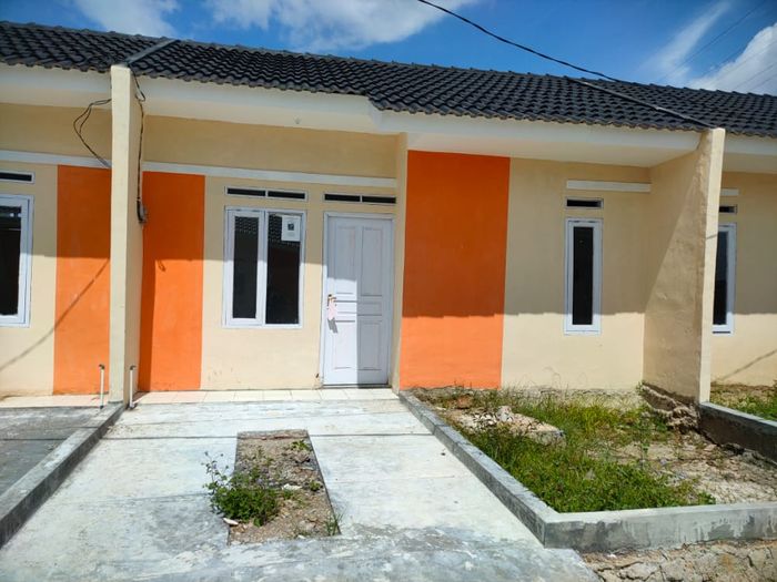 foto tampak rumah tipe 27/60 perumahan Bumi Citra Indah Tahap 3