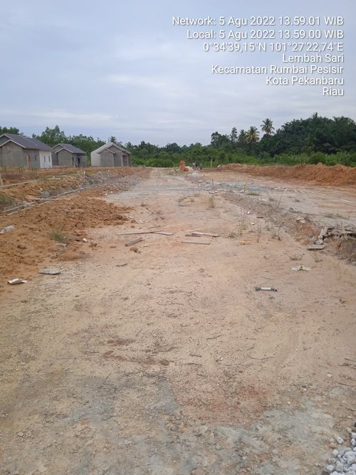 foto posisi tengah perumahan BUKIT PERMATA ASRI TAHAP 3
