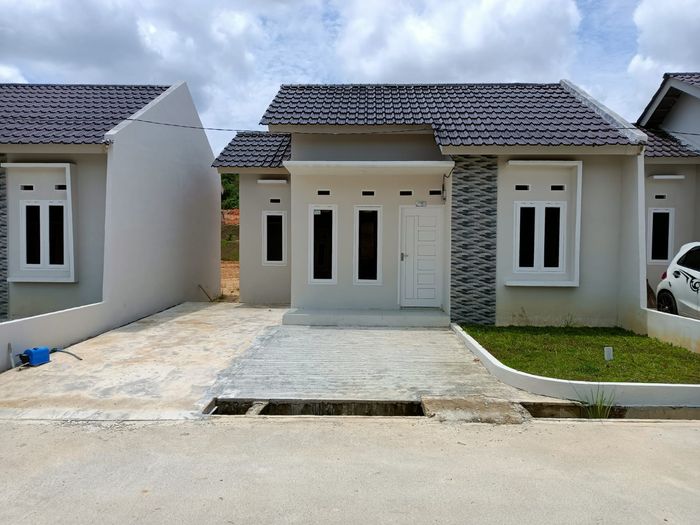 foto tampak rumah tipe 36/96 perumahan BUKIT PERMATA ASRI TAHAP 3
