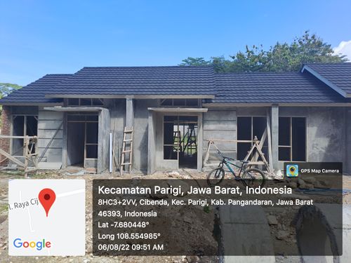 foto contoh rumah perumahan Cibenda Residence