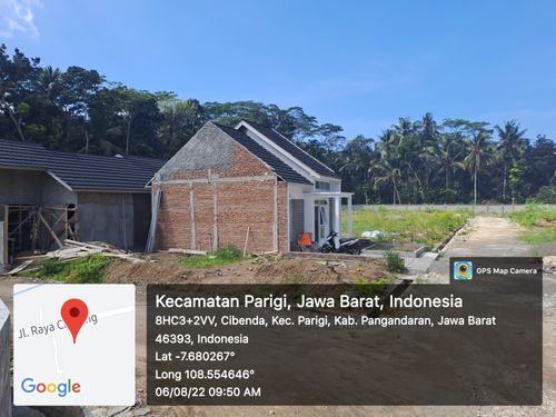 foto posisi tengah perumahan Cibenda Residence