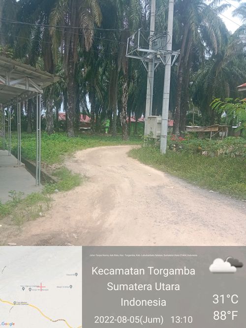 foto gerbang perumahan CIKAMPAK PERMAI 2