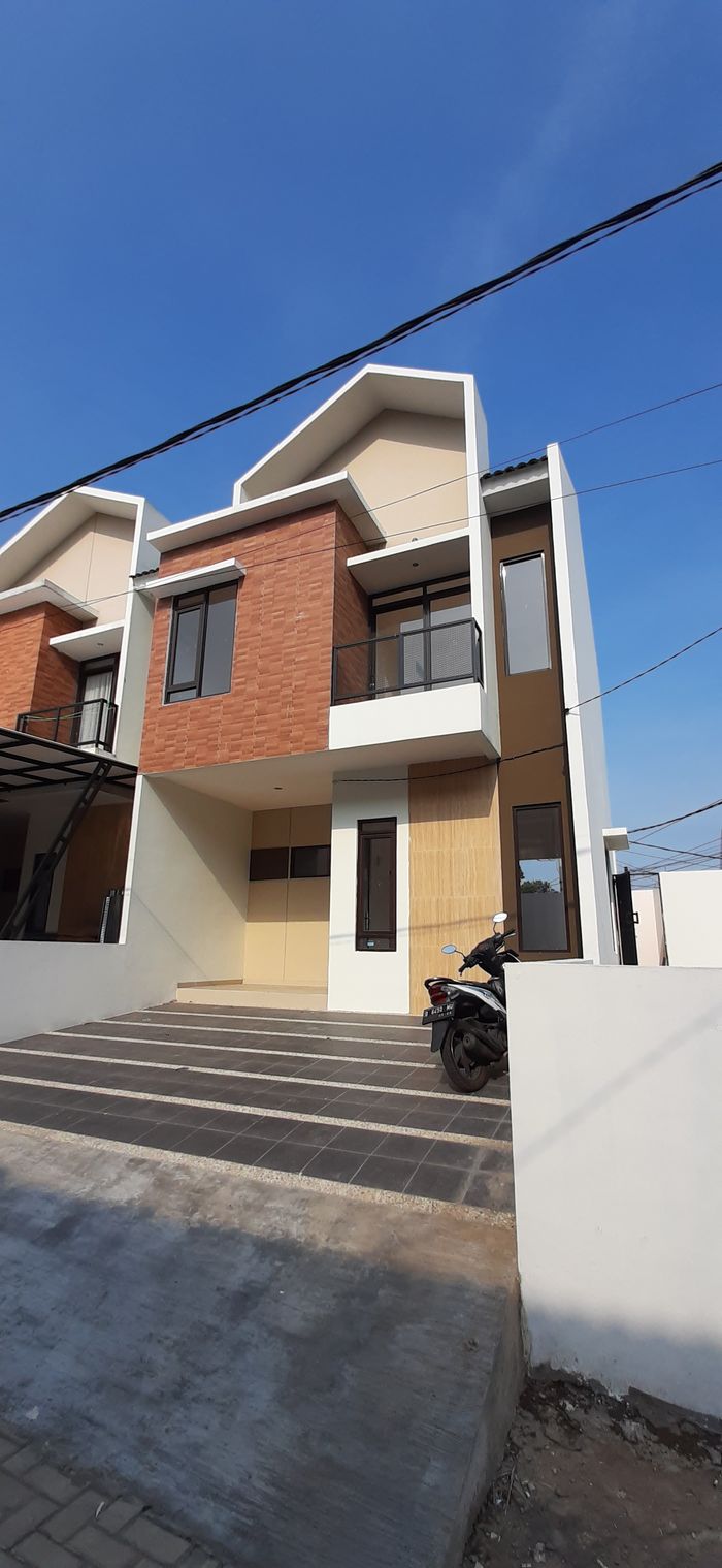 foto tampak rumah tipe 60 Compact (1033) perumahan City Garden Residence Blok FConnexion