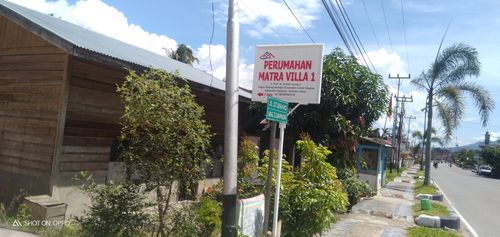 foto gerbang perumahan PERUMAHAN MATRA VILLA 1
