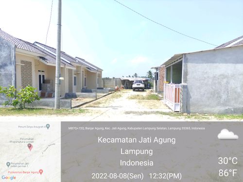 foto posisi tengah perumahan MA RESIDENCE