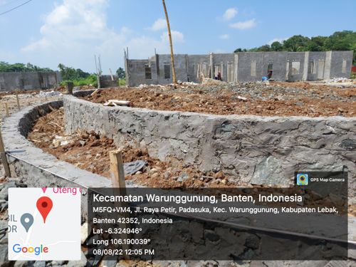 foto posisi tengah perumahan Griya Oteng Residence