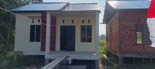 foto contoh rumah perumahan Manunggal Residence