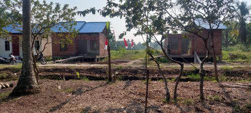 foto posisi tengah perumahan Manunggal Residence