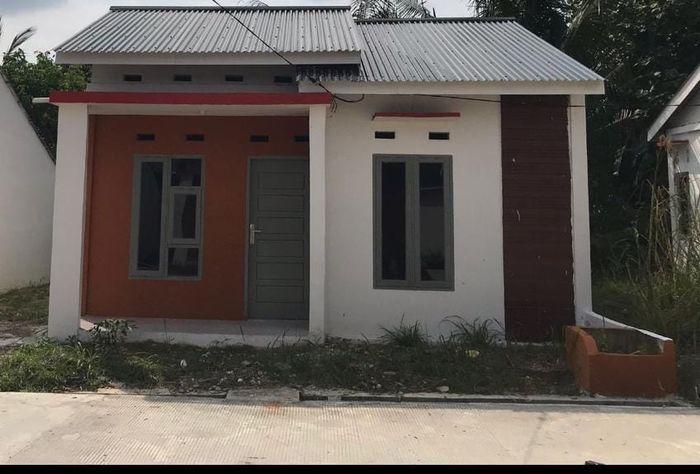 foto tampak rumah tipe 36 perumahan Griya putra bangsa 2