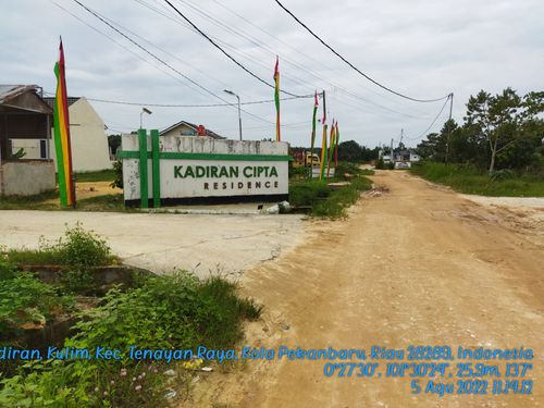 foto gerbang perumahan KADIRAN CIPTA RESIDENCE III