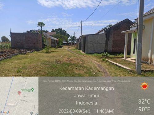 foto gerbang perumahan PERUM GRIYA PERMATA