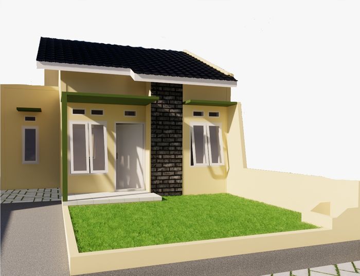 foto tampak rumah tipe 36 Subsidi perumahan KADIRAN CIPTA RESIDENCE III