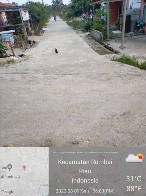 foto gerbang perumahan Mitra Griya Sri Meranti