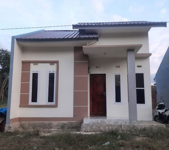 foto tampak rumah tipe 36/104 perumahan Al-Dzakiy Residence