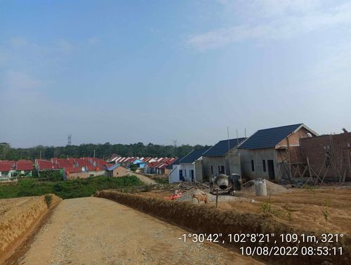 foto contoh rumah perumahan GREEN PETRA 2