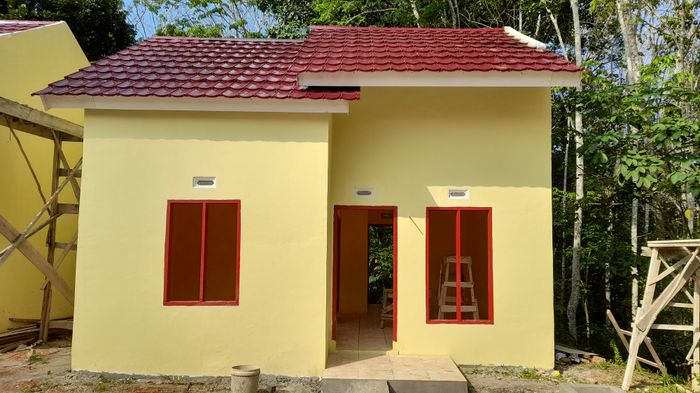foto tampak rumah tipe T.36 perumahan BUKIT INDAH RESIDENCE II