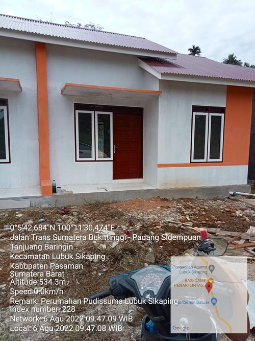 foto contoh rumah perumahan Pudissuma residence