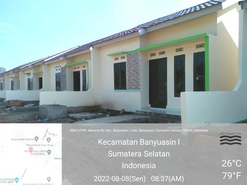 foto posisi tengah perumahan GREEN MUTIARA INSANI