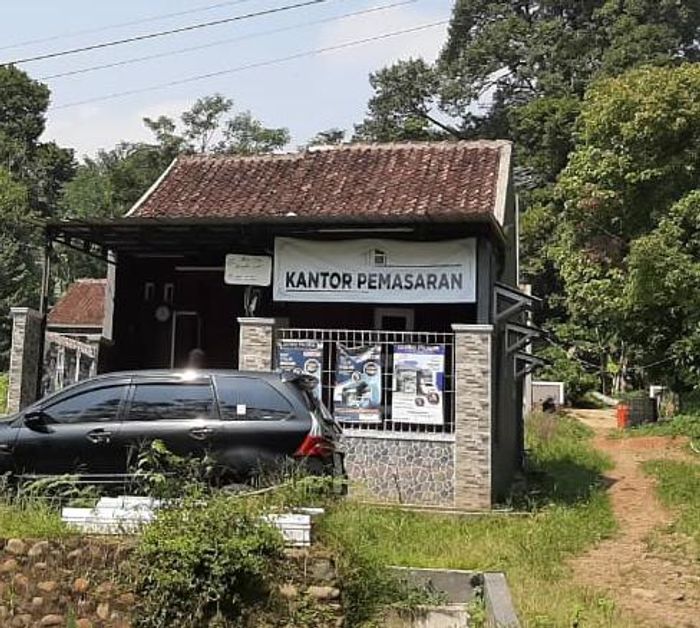 foto tampak rumah tipe 36 perumahan DORO PUSPA REGENCY
