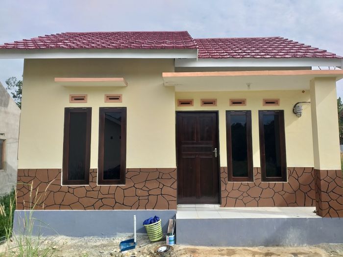 foto tampak rumah tipe 36/150 perumahan PERUMAHAN PONDOK KARINSA