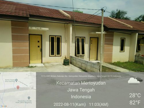 foto contoh rumah perumahan Grand Puri Laras