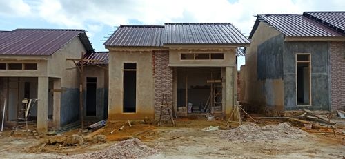 foto contoh rumah perumahan A99 CORP LAND