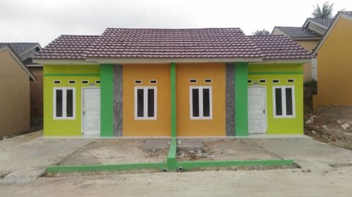 foto tampak rumah tipe 36 perumahan INARA RESIDENCE 1