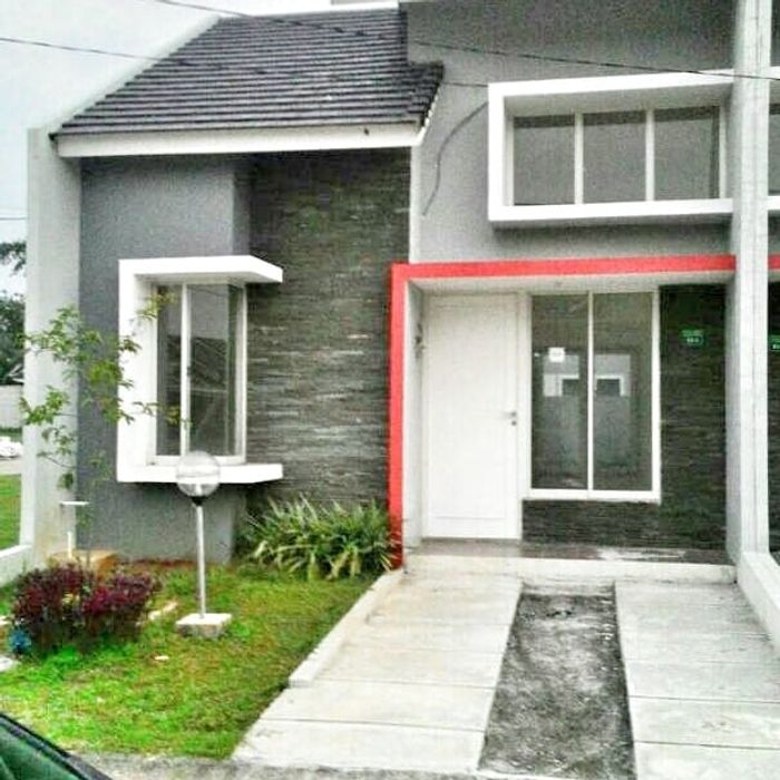 foto tampak rumah tipe ACAPELLA perumahan SERPONG GARDEN 2