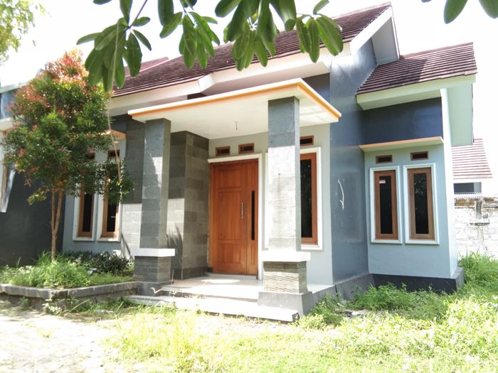 foto tampak rumah tipe 36 perumahan GRIYA MUSTIKA SEDAYU